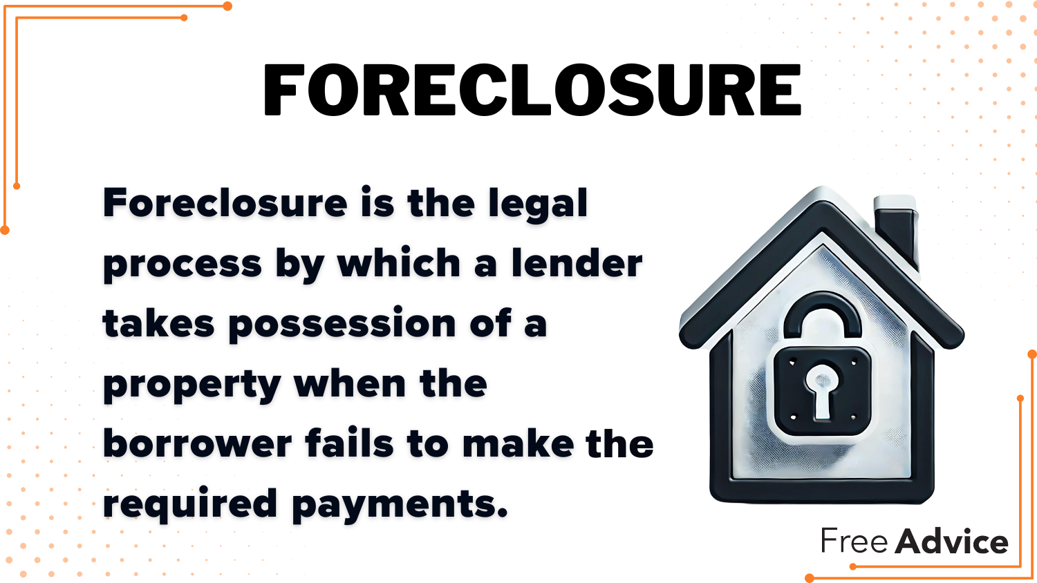 Foreclosure Definition Card: Can a lienholder collect payment on a false lien?