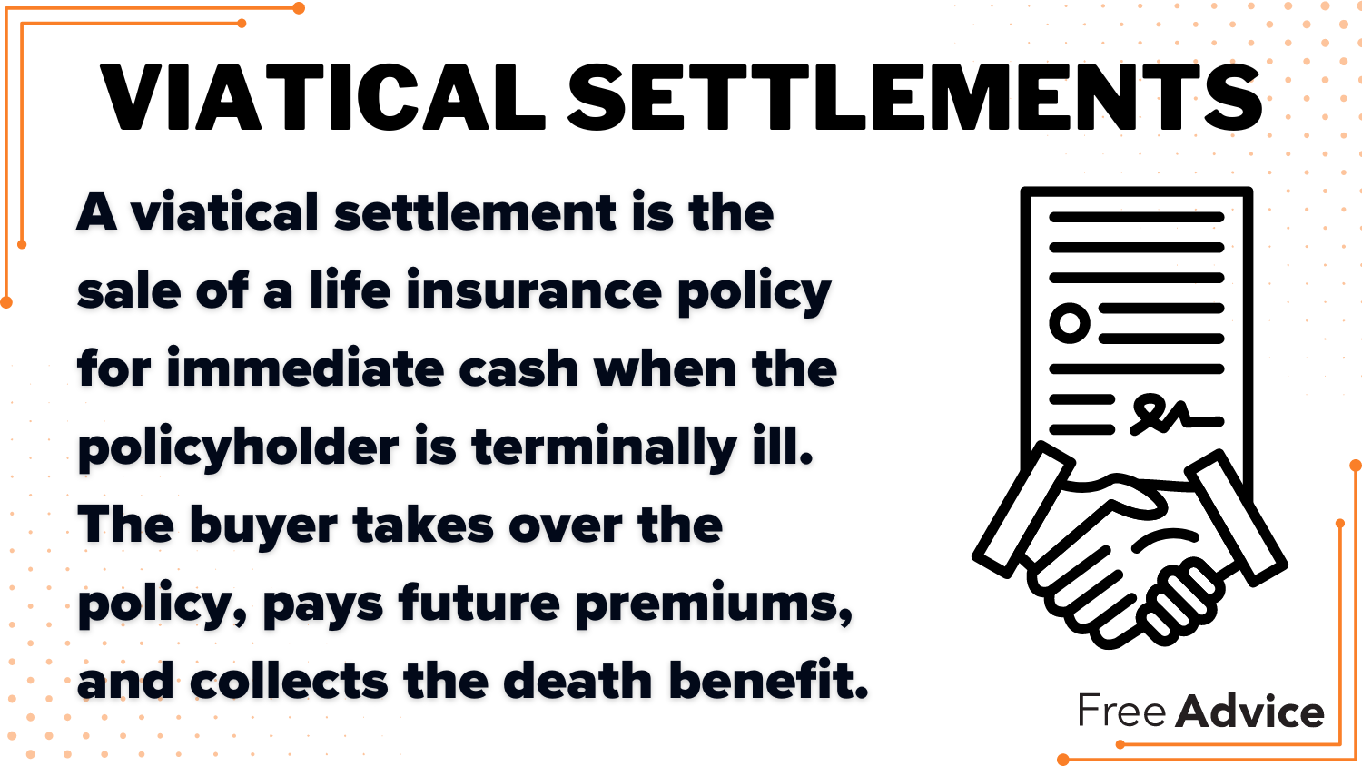 Viatical Settlements Definition Card: Pros and Cons of Viatical Settlements