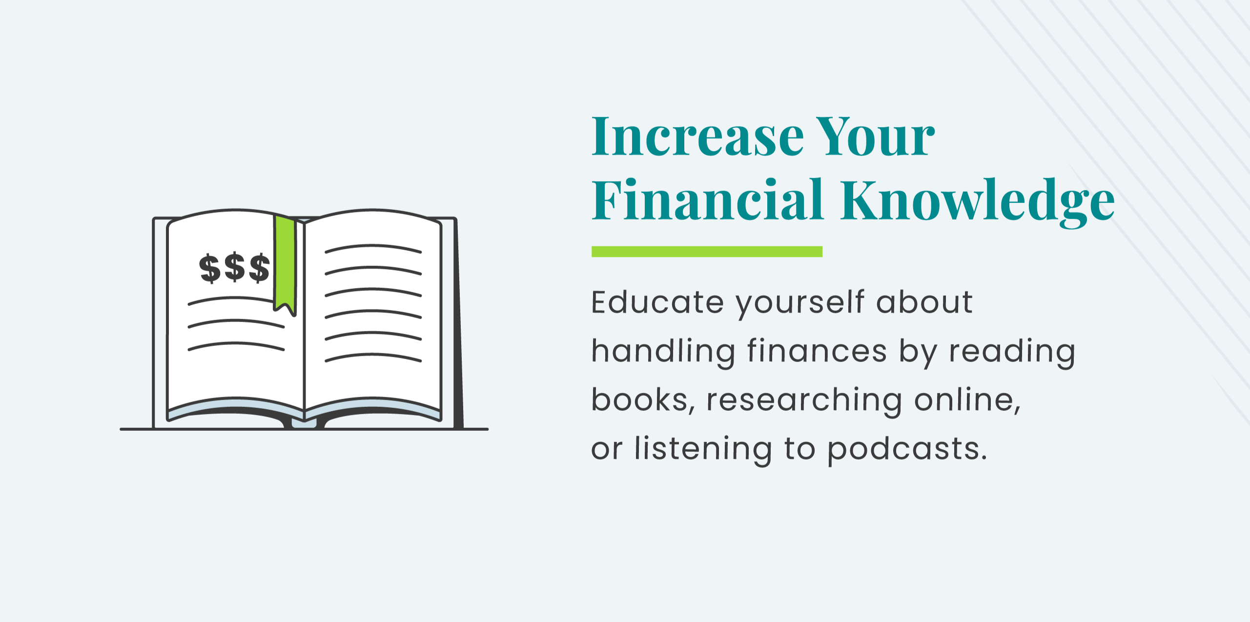 Increasing financial knowledge 