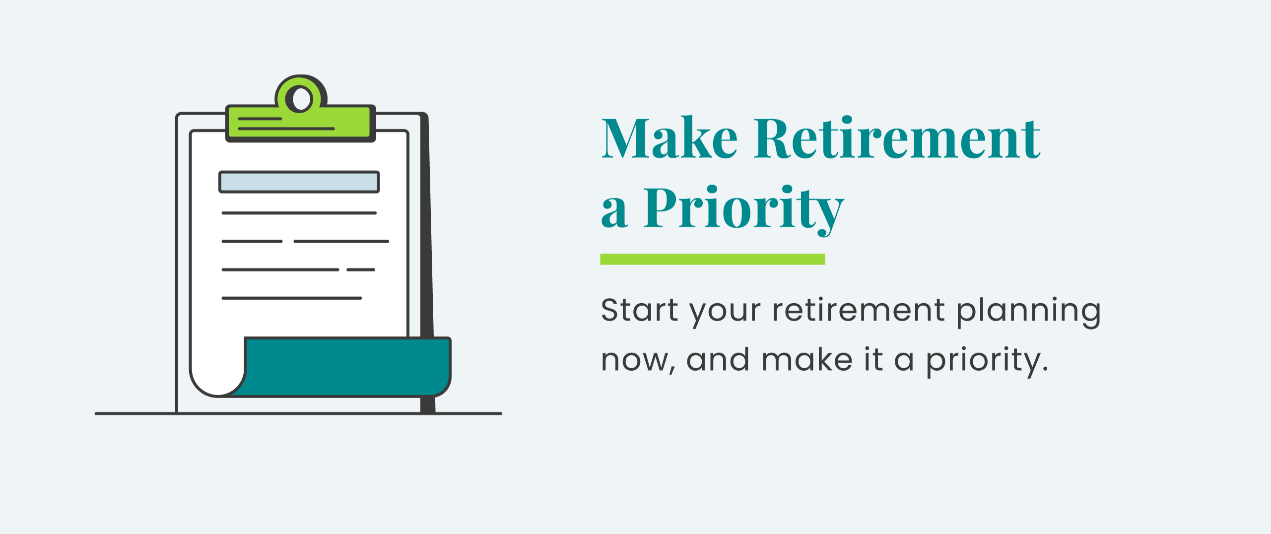 making retirement a priority