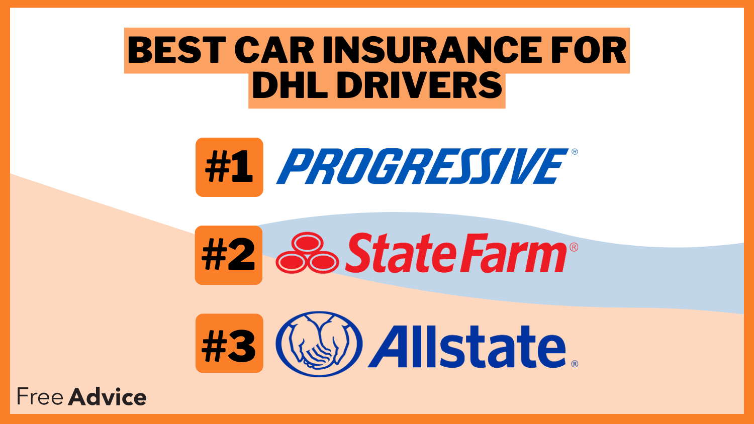 Progressive, State Farm, and Allstate: Best Car Insurance for DHL Drivers