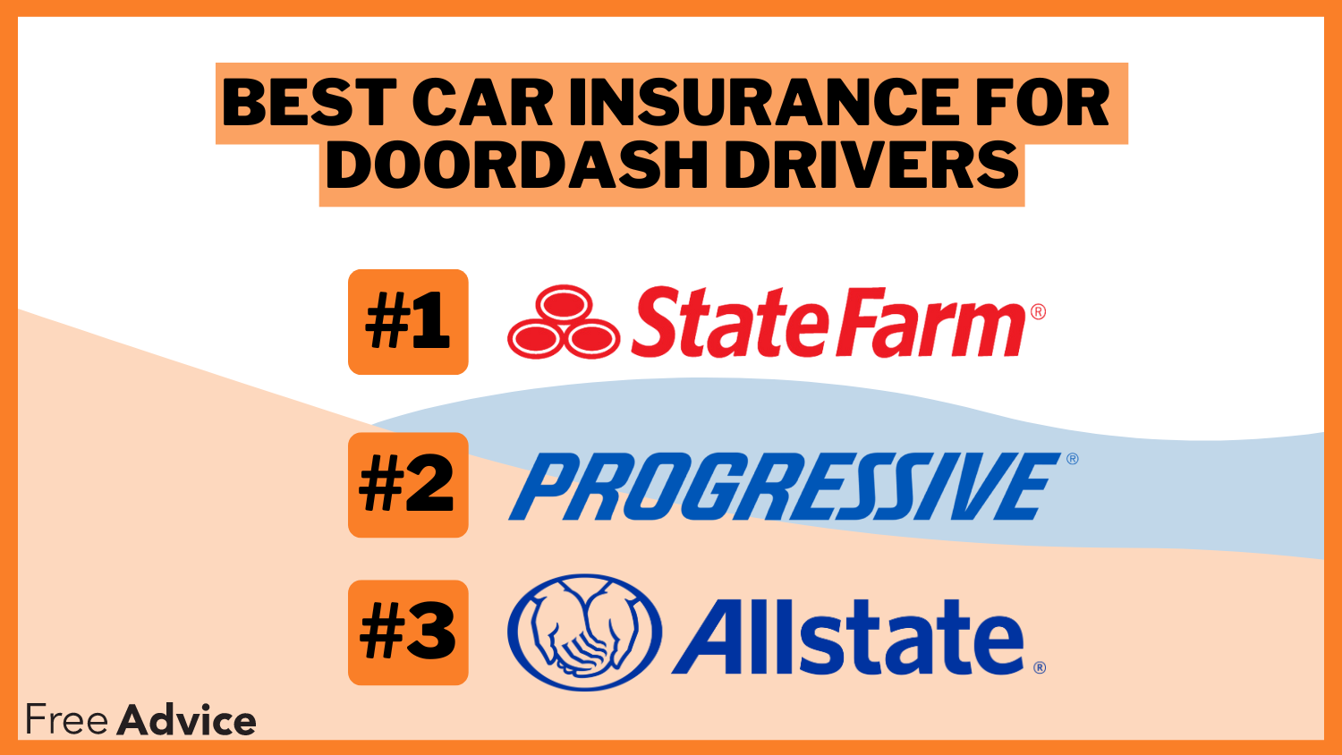 State Farm, Progressive, and Allstate: Best Car Insurance for DoorDash Drivers