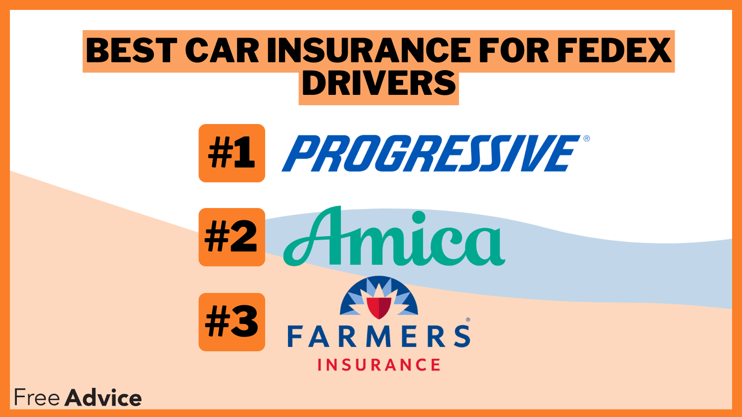 Best Car Insurance for Fedex Drivers: Progressive, Amica, and Farmers