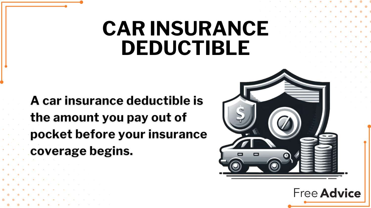 Cheap Car Insurance in Maine: Car Insurance Deductible Definition Card