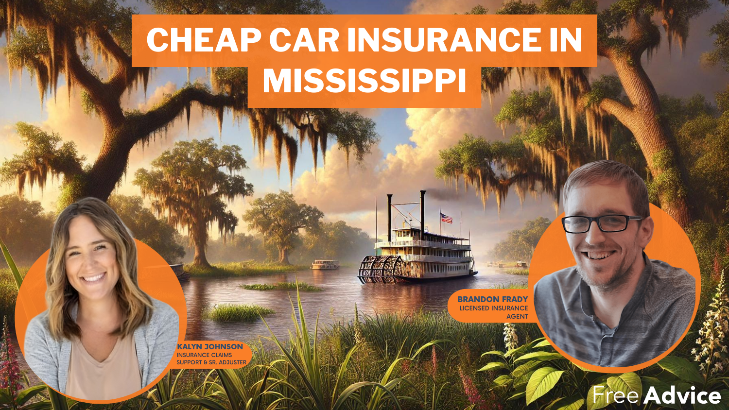 Geico, State Farm, and Progressive: Cheap car insurance in Mississippi