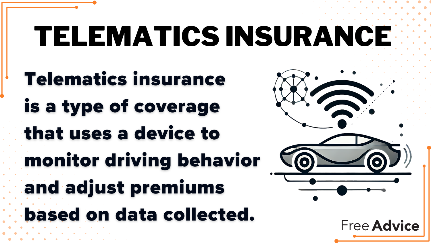 Cheap Car Insurance in Pennsylvania: Telematics Insurance Definition Card