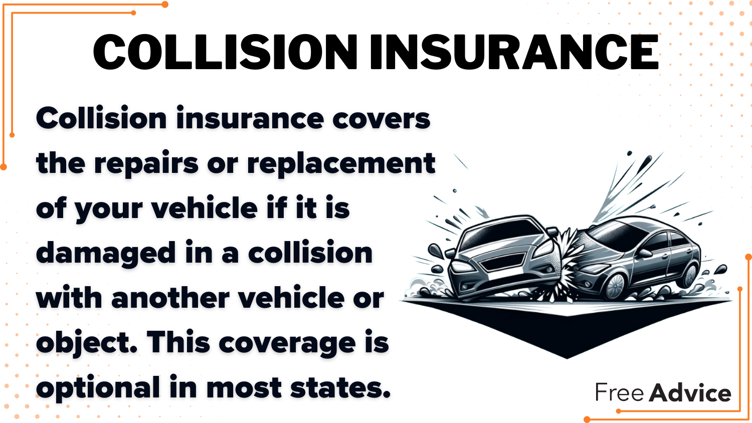 what types of car insurance coverage does Mercury Insurance offer: Collision Insurance definition card