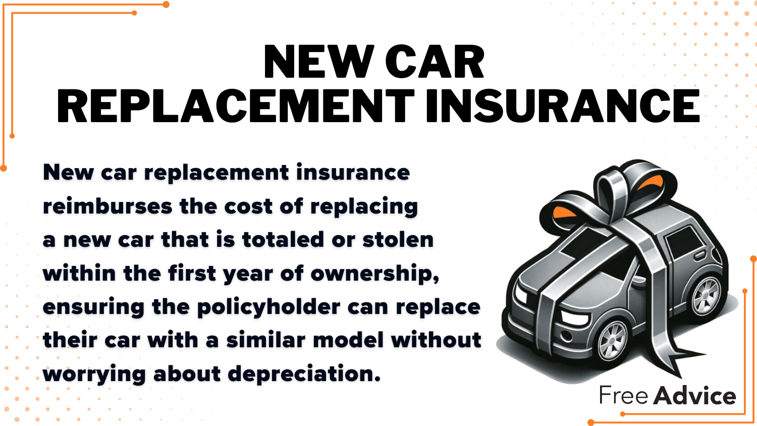 Best Car Insurance After an Accident in North Dakota: New Car Replacement Insurance